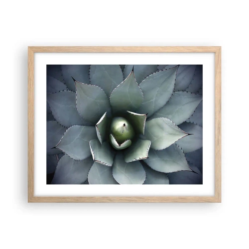 Plakat w ramie jasny dąb - Wabi i przestrzega - 50x40 cm