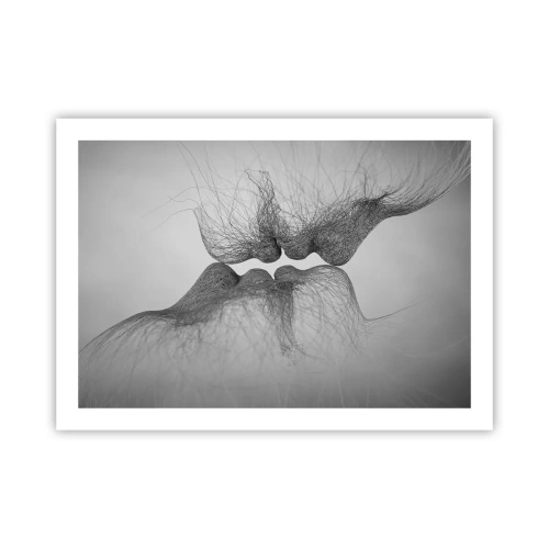 Plakat - Pocałunek wiatru - 70x50 cm