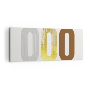 Obraz na płótnie - Ooo! - 100x40 cm