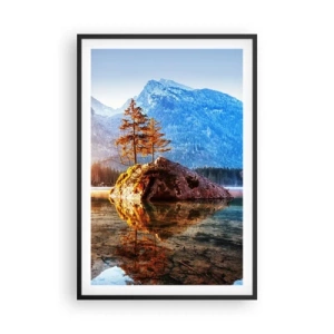 Plakat w czarnej ramie - Natura w nowym świetle - 61x91 cm