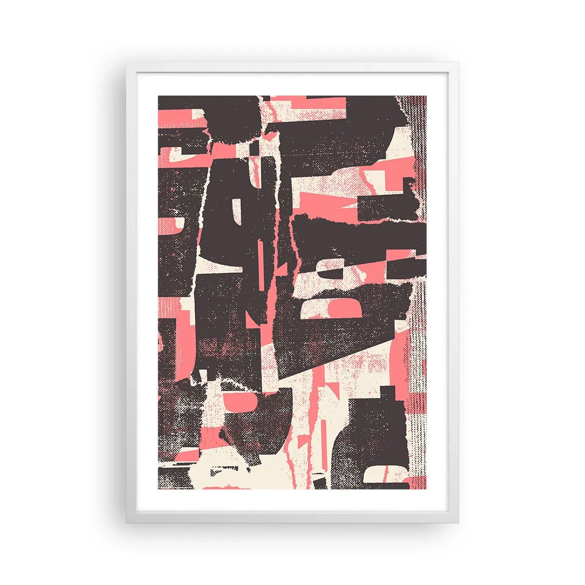 Plakat w białej ramie - Cały ten zgiełk - 50x70 cm