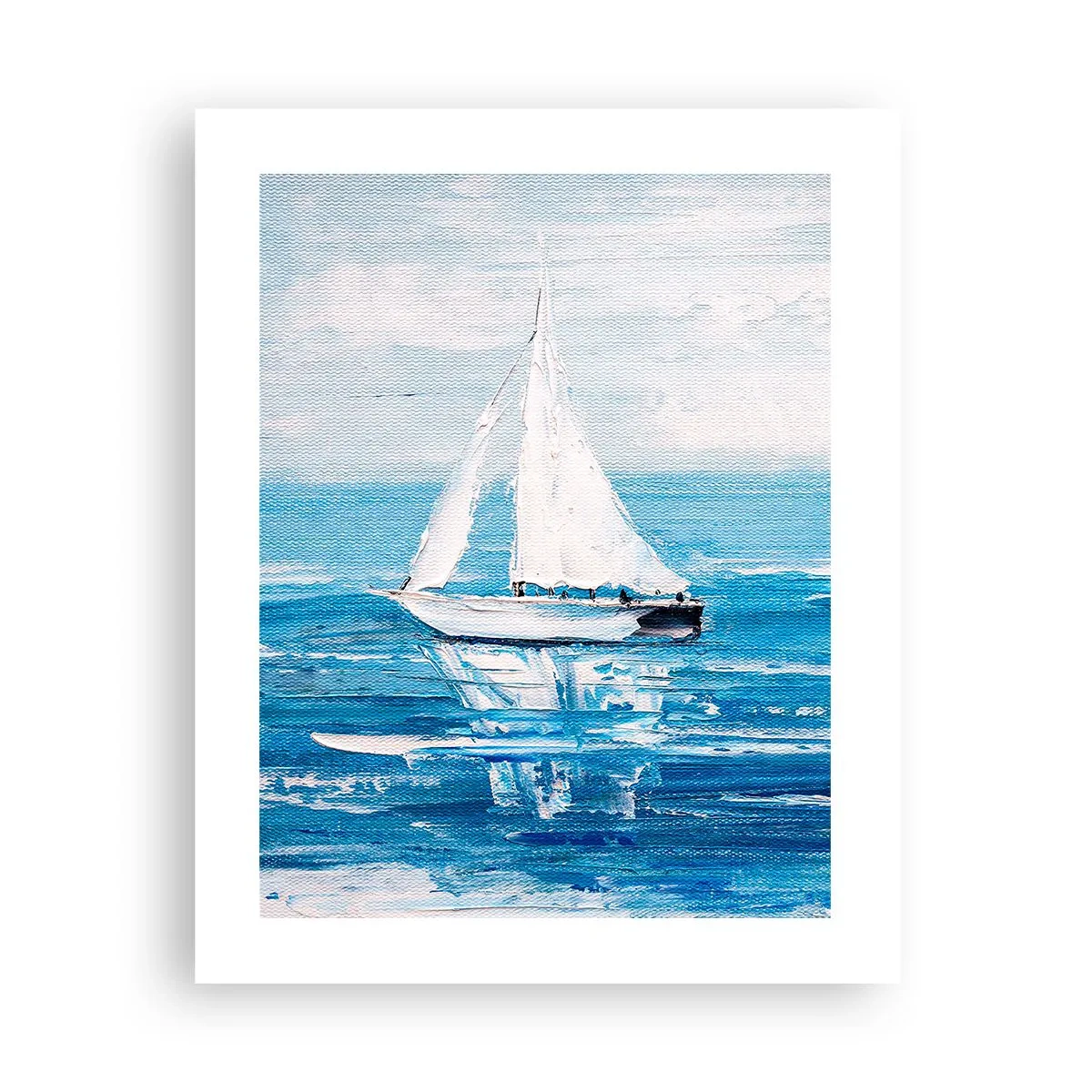 Plakat - Z przyjacielem u boku - 40x50 cm