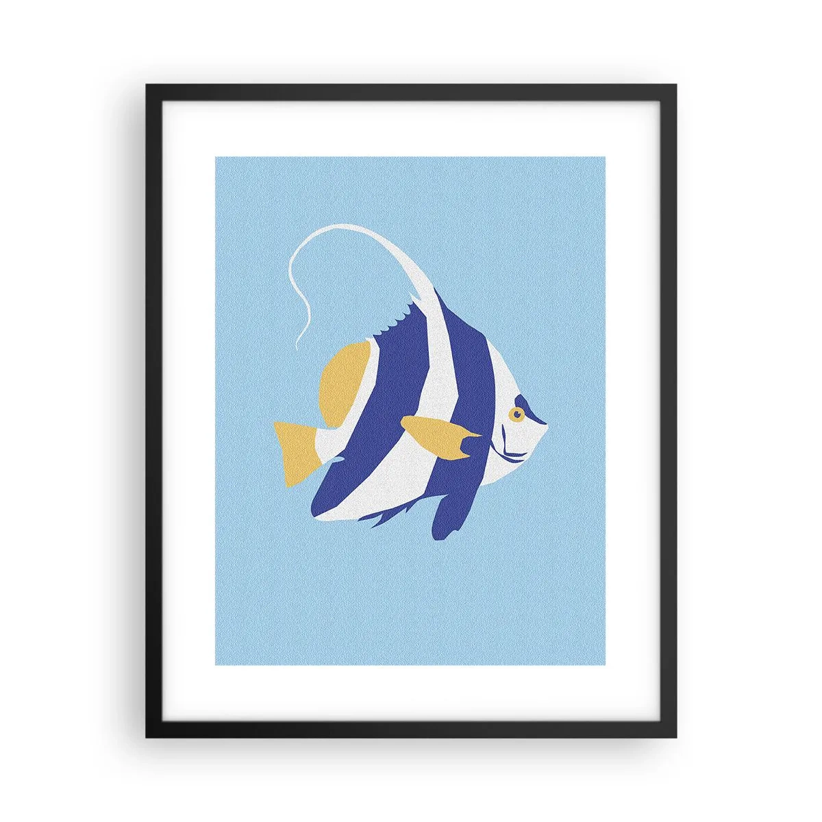 Plakat w czarnej ramie - Miss tropikalnych wód - 40x50 cm