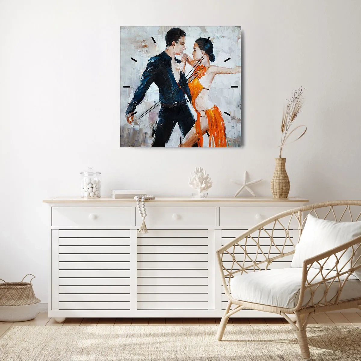 Zegar ścienny - Dirty dancing - 30x30 cm