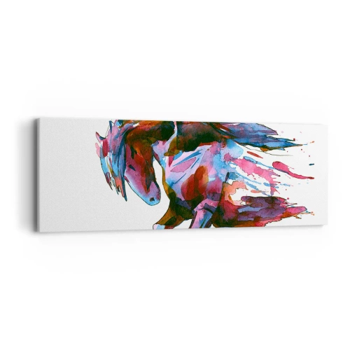 Obraz na płótnie - W uniesieniu - 90x30 cm