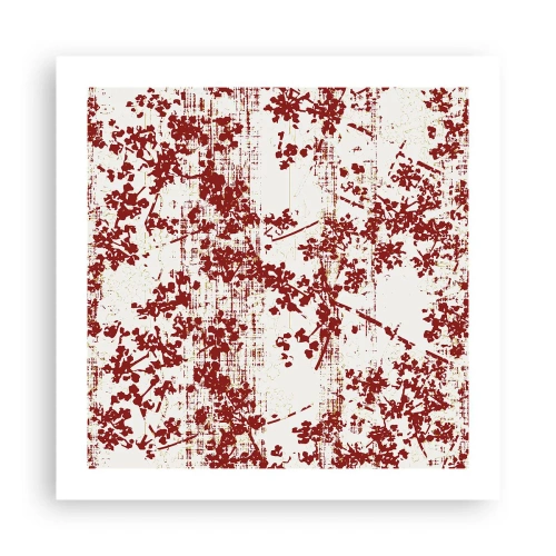 Plakat - Jak dawny perkalik - 50x50 cm