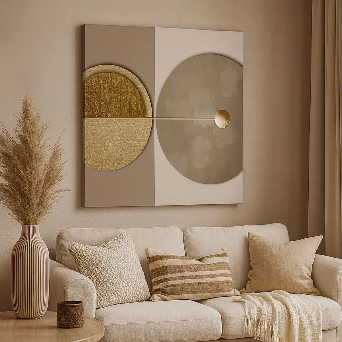 Obraz na płótnie - Doskonała równowaga - 30x30 cm