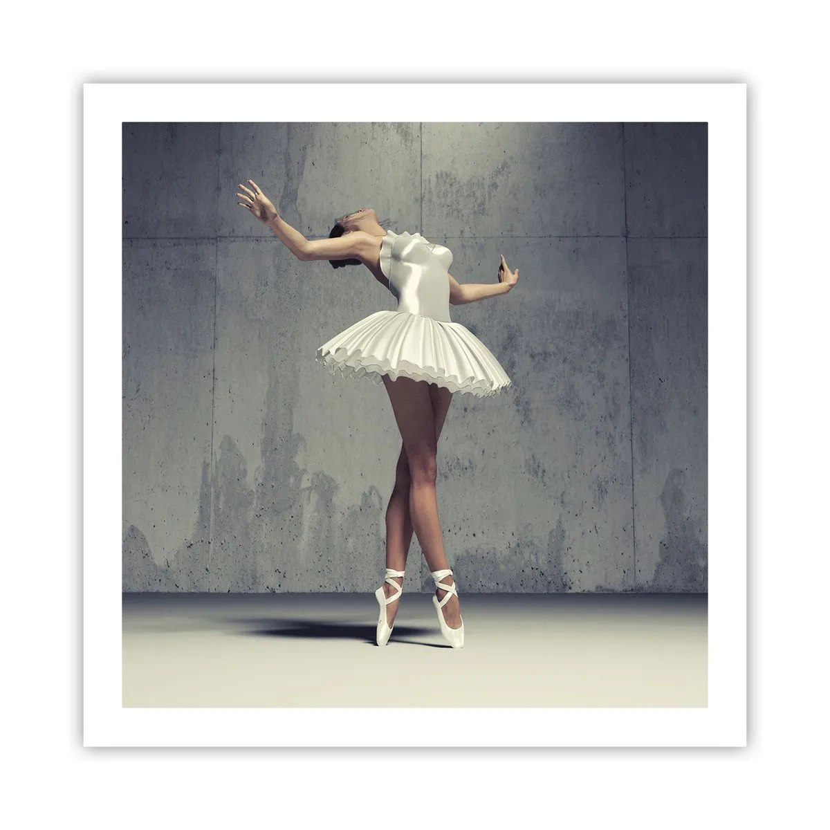 Plakat - Lekko jak ptak - 60x60 cm