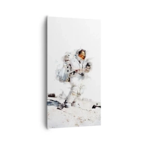 Obraz na płótnie - Wysłannik Ziemi - 65x120 cm