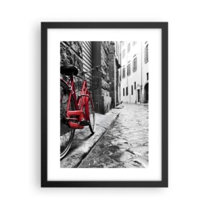 Plakat w czarnej ramie - Prawdziwe piękno się nie starzeje - 30x40 cm