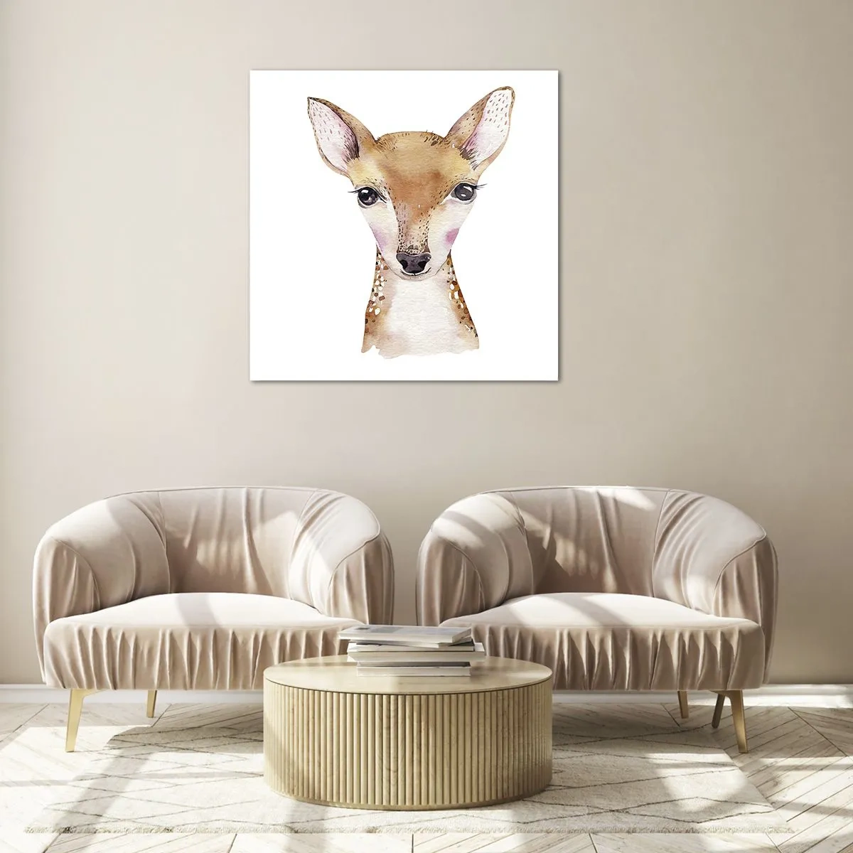 Obraz na szkle - Natura niewinności - 30x30 cm