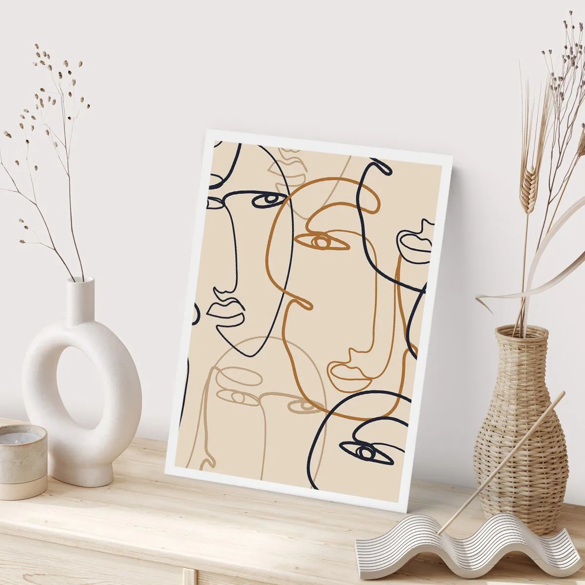 Plakat - Portret zwielokrotniony - 70x100 cm