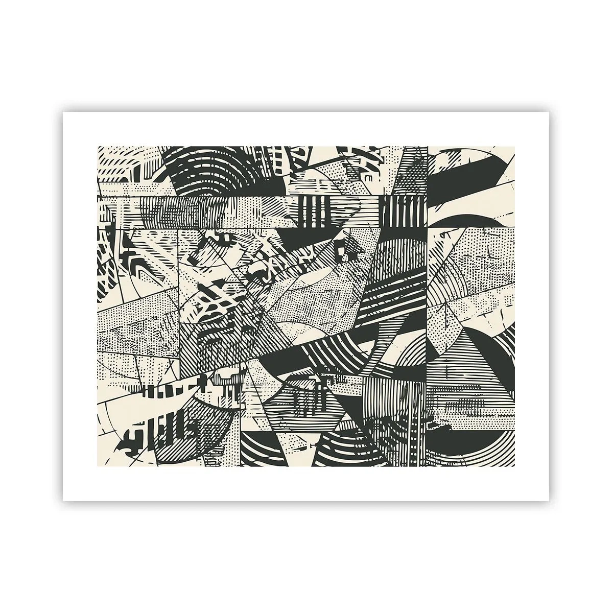 Plakat - Dynamika współczesności - 50x40 cm