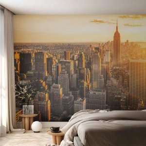 Fototapeta Premium Canvas - Rosnąc w słońcu - Miasto, Nowy Jork, Architektura - 500x350 cm