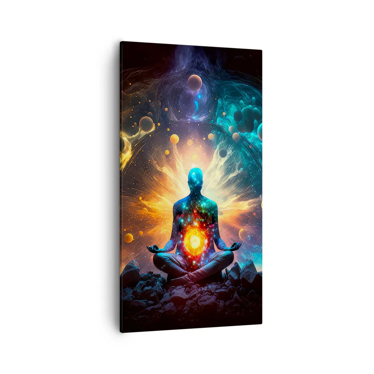 Obraz na płótnie - Kosmiczny spokój - 55x100 cm