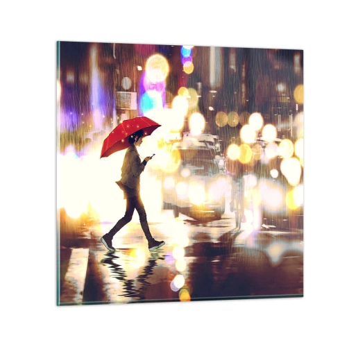Obraz na szkle - A jednak słoneczna - 60x60 cm