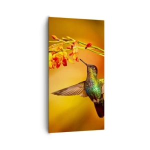 Obraz na płótnie - Posłaniec światła wg Majów - 65x120 cm