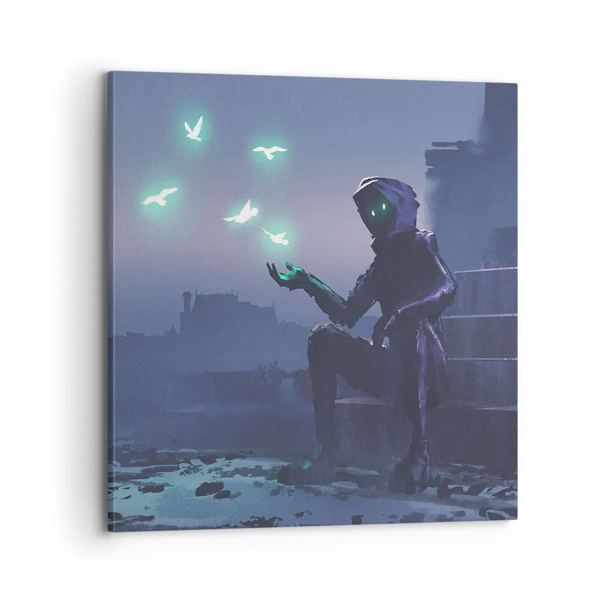 Obraz na płótnie - Życie powróci - 70x70 cm