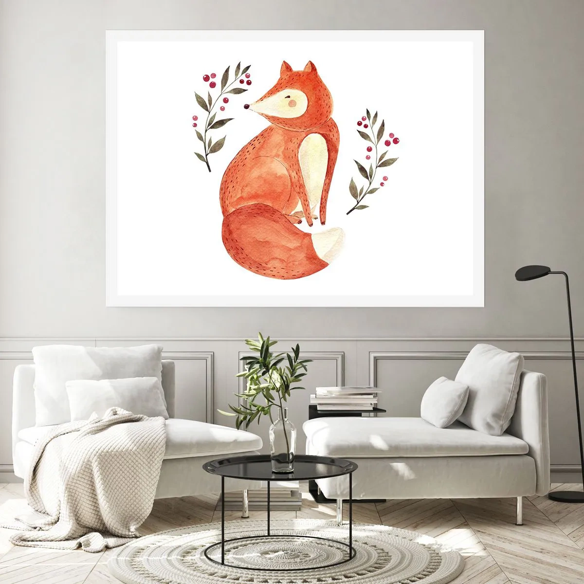 Plakat - Mały rudzielec - 40x30 cm