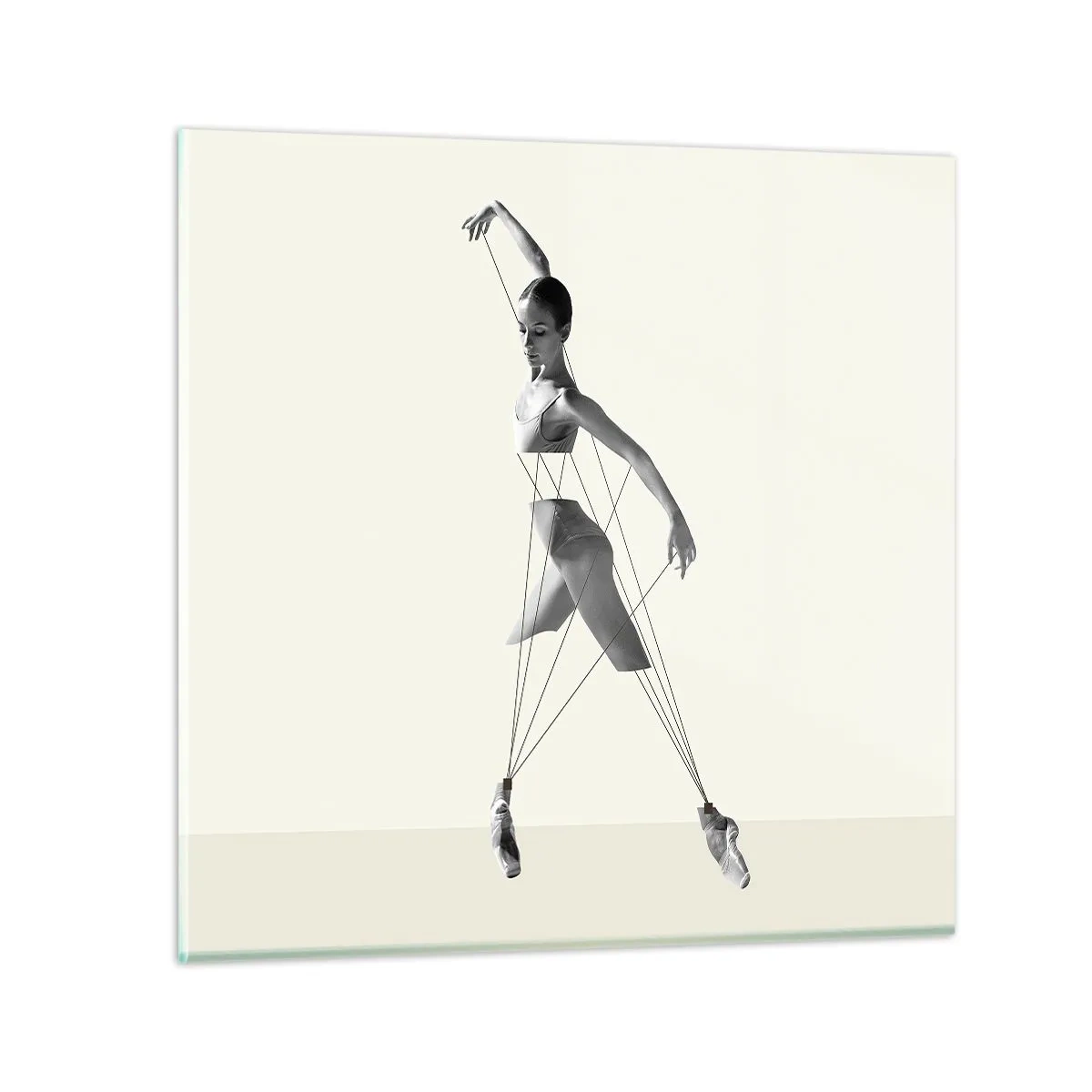 Obraz na szkle - W teatrze świata - 50x50 cm