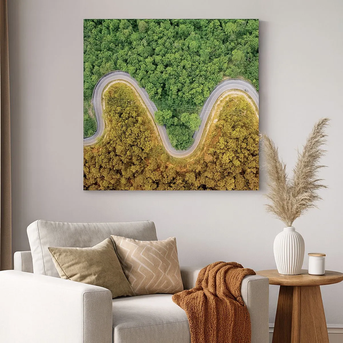 Obraz na płótnie - Granice i przełomy - 30x30 cm