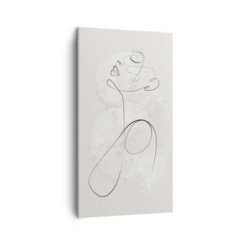 Obraz na płótnie - Spirala piękna - 45x80 cm