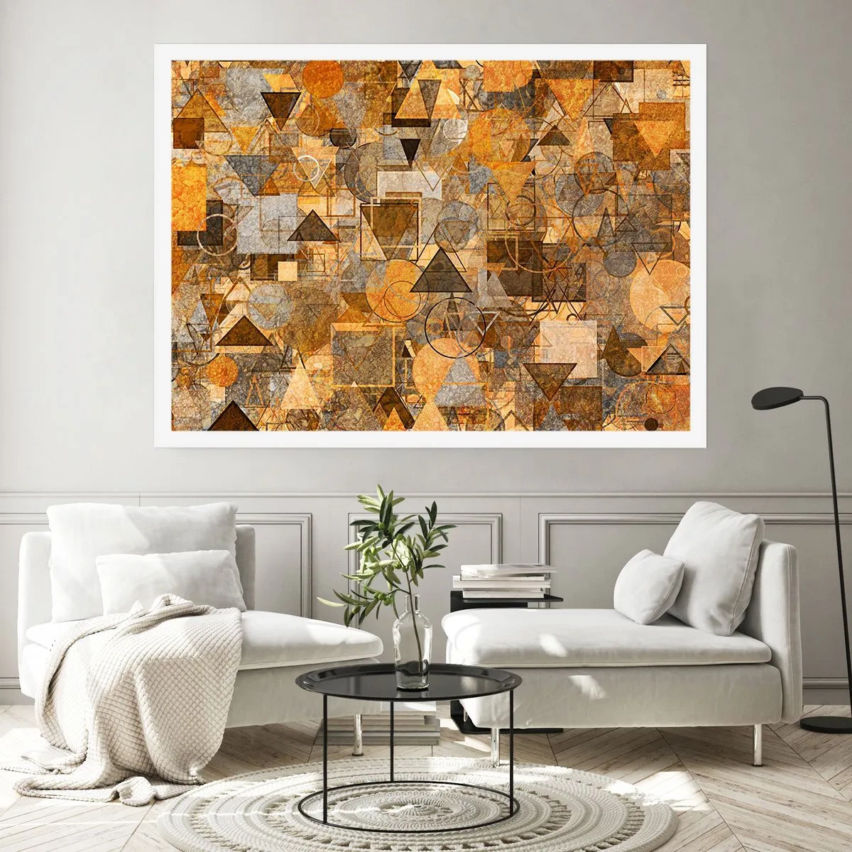 Plakat - Świat ujęty w formę - 91x61 cm