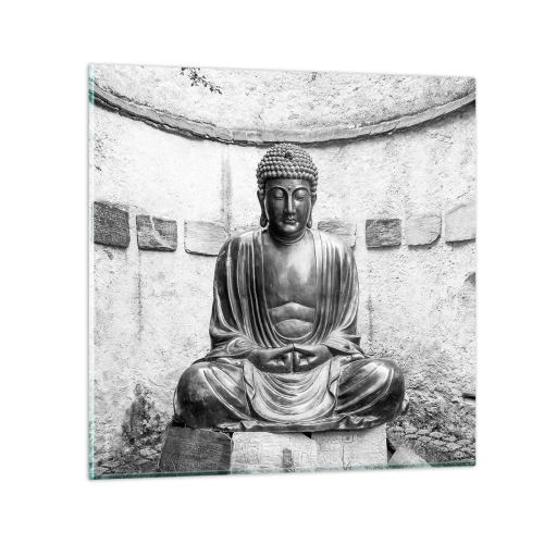 Obraz na szkle - U źródeł spokoju - 30x30 cm