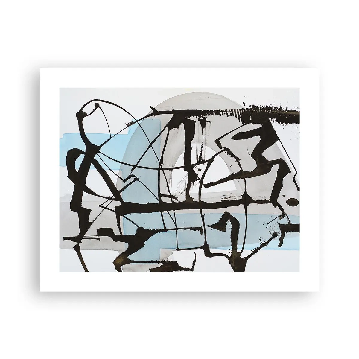 Plakat - Mimo wszystko błękitny - 50x40 cm