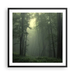 Plakat w czarnej ramie - Zanim się obudzi - 60x60 cm