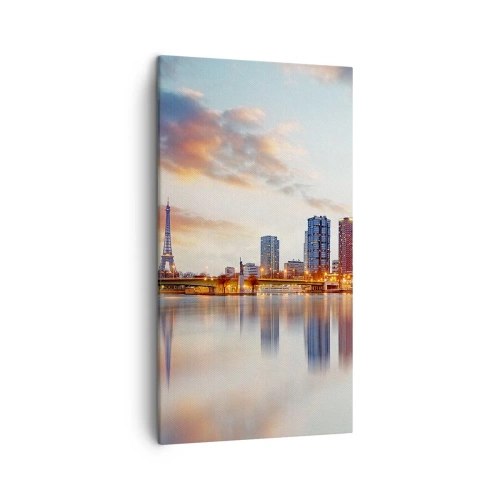 Obraz na płótnie - Monumentalny spokój Paryża - 45x80 cm