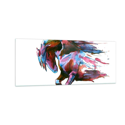 Obraz na szkle - W uniesieniu - 100x40 cm