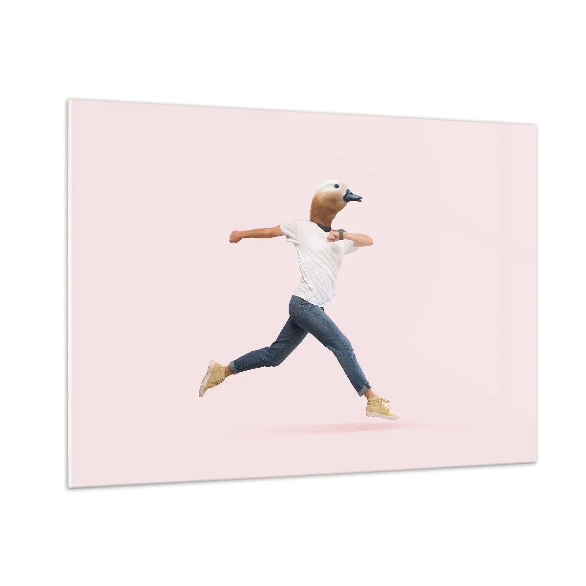 Obraz na szkle - Szczypta absurdu - 100x70cm - Szczypta absurdu - Nowoczesna dekoracja ścienna do salonu, kuchni i sypialni ARTTOR