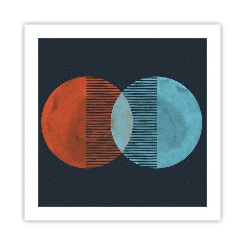 Plakat - Astronomiczna fantazja - 50x50 cm