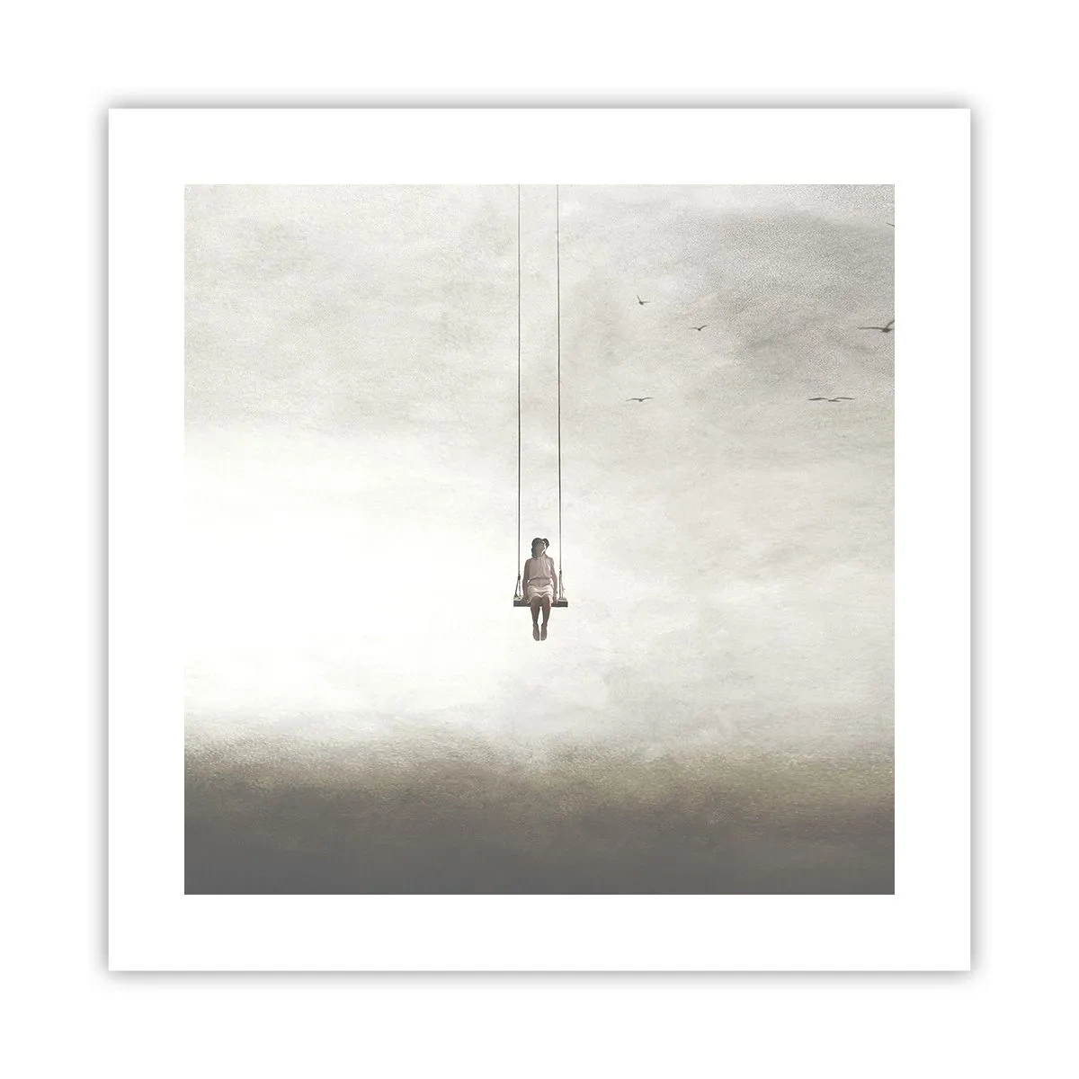 Plakat - Dziecko w nas - 40x40 cm