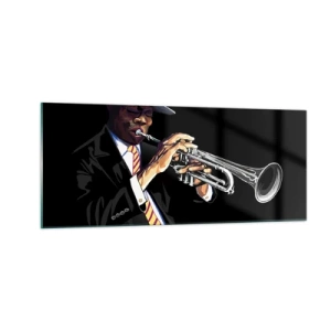 Obraz na szkle - Czar starej szkoły - 100x40 cm