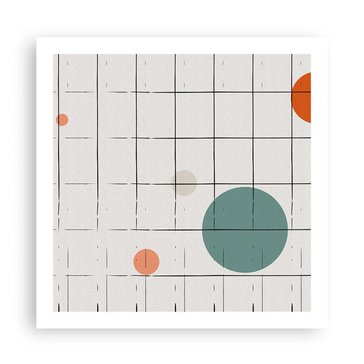 Plakat - Uwięzione. My czy one? - 60x60 cm