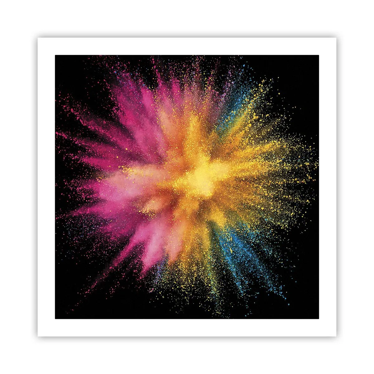 Plakat - Narodziny barw - 60x60 cm