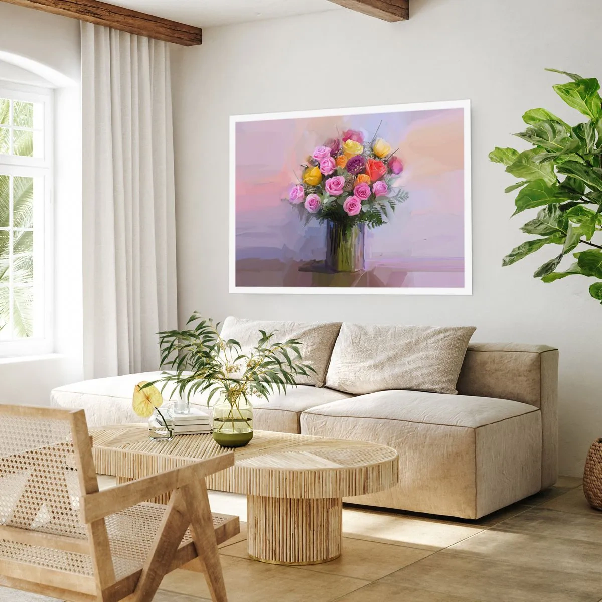 Plakat - Zatrzymane piękno - 70x50 cm