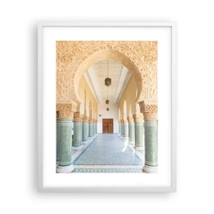 Plakat w białej ramie - Z opowieści Szeherezady - 40x50 cm