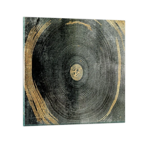 Obraz na szkle - Zmiana i trwanie - 30x30 cm