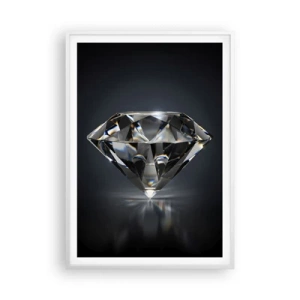 Plakat w białej ramie - Best girls friend - 70x100 cm