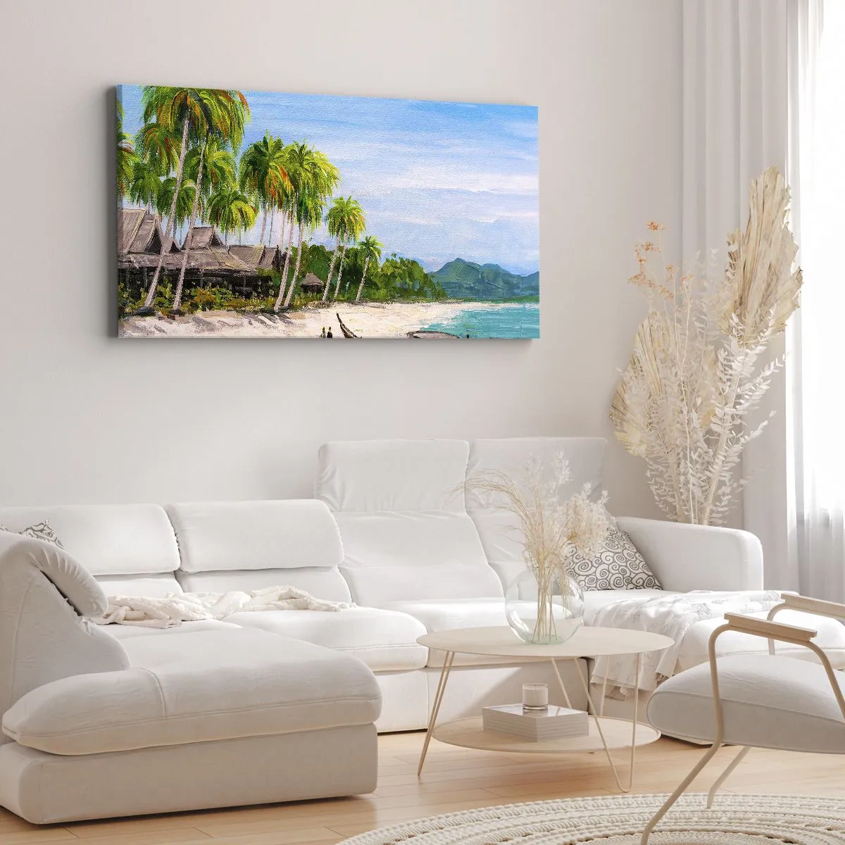 Obraz na płótnie - Egzotyczny sen - 100x40 cm