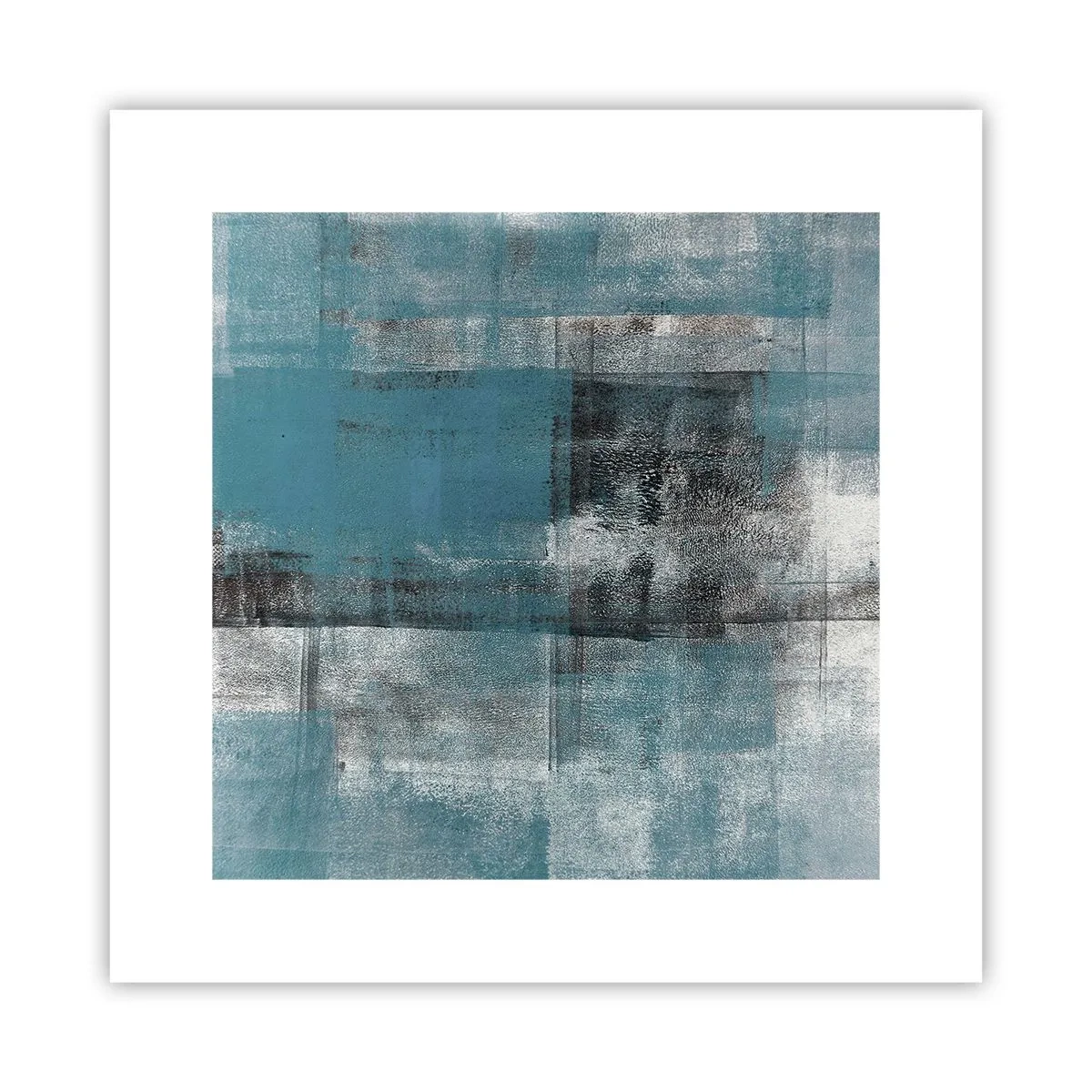 Plakat - Woda i powietrze - 30x30 cm