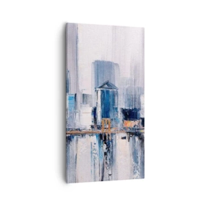 Obraz na płótnie - Nowojorska impresja - 55x100 cm