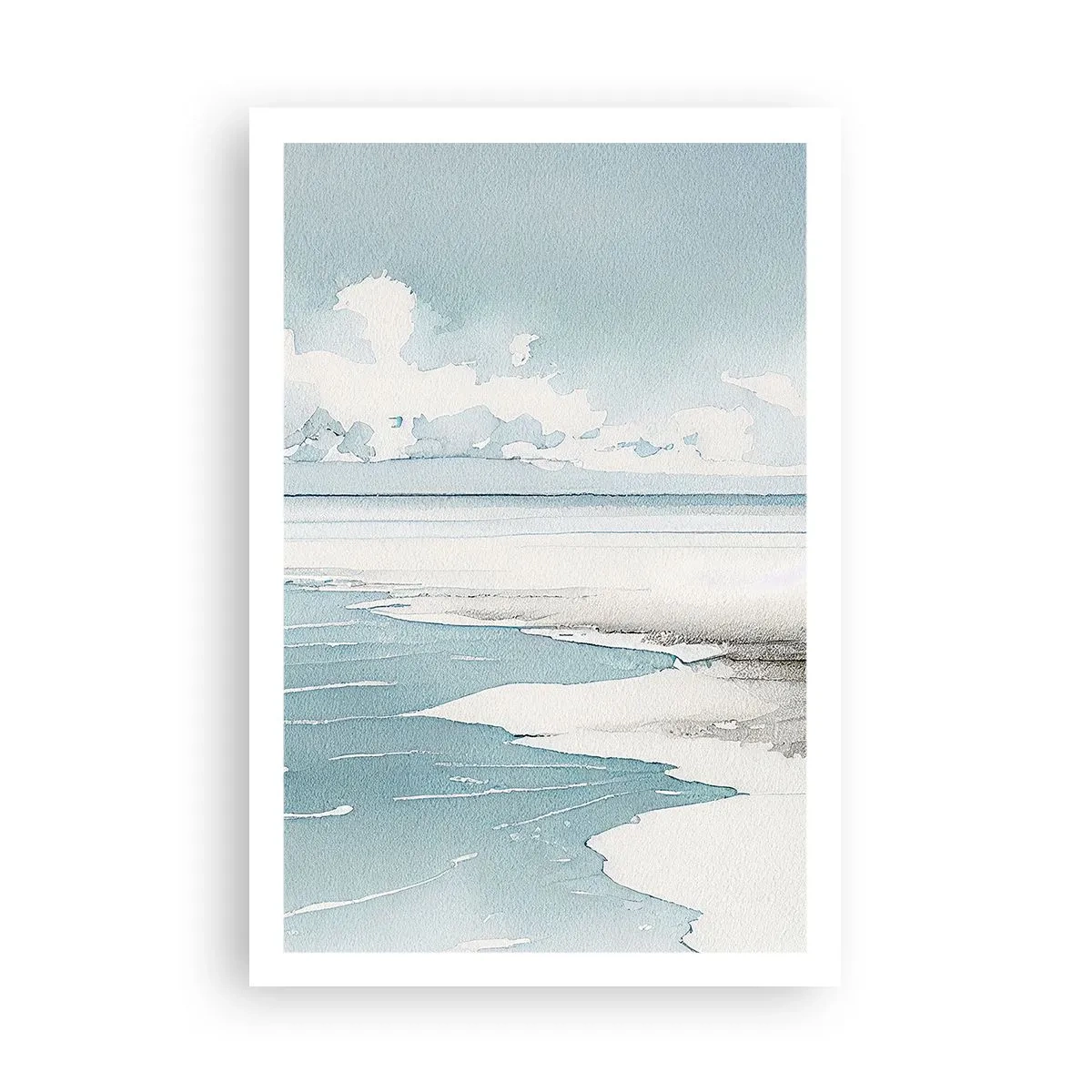 Plakat - Łagodny przypływ - 61x91 cm