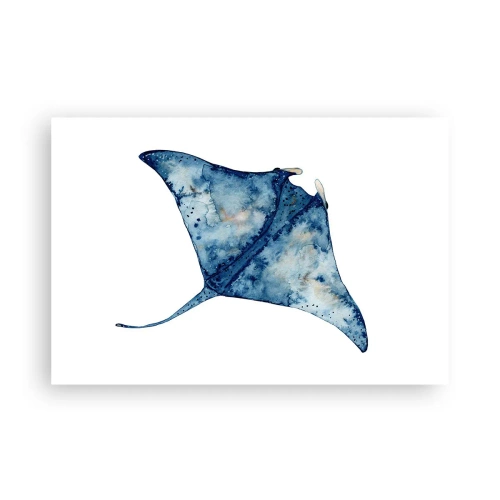 Plakat - Życie w błękicie - 91x61 cm