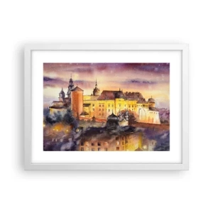 Plakat w białej ramie - Historia i baśń - 40x30 cm