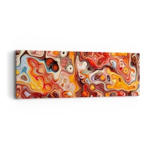 Obraz na płótnie - Gdyby orzechy rozpływały się w miodzie - 90x30 cm