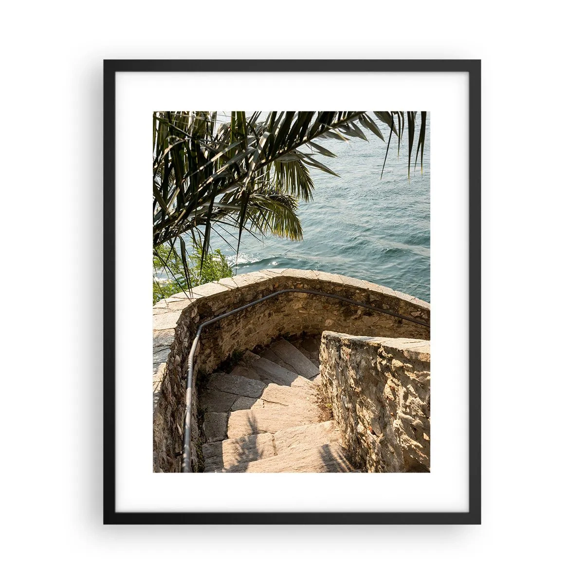 Plakat w czarnej ramie - Pod słońcem Italii - 40x50 cm
